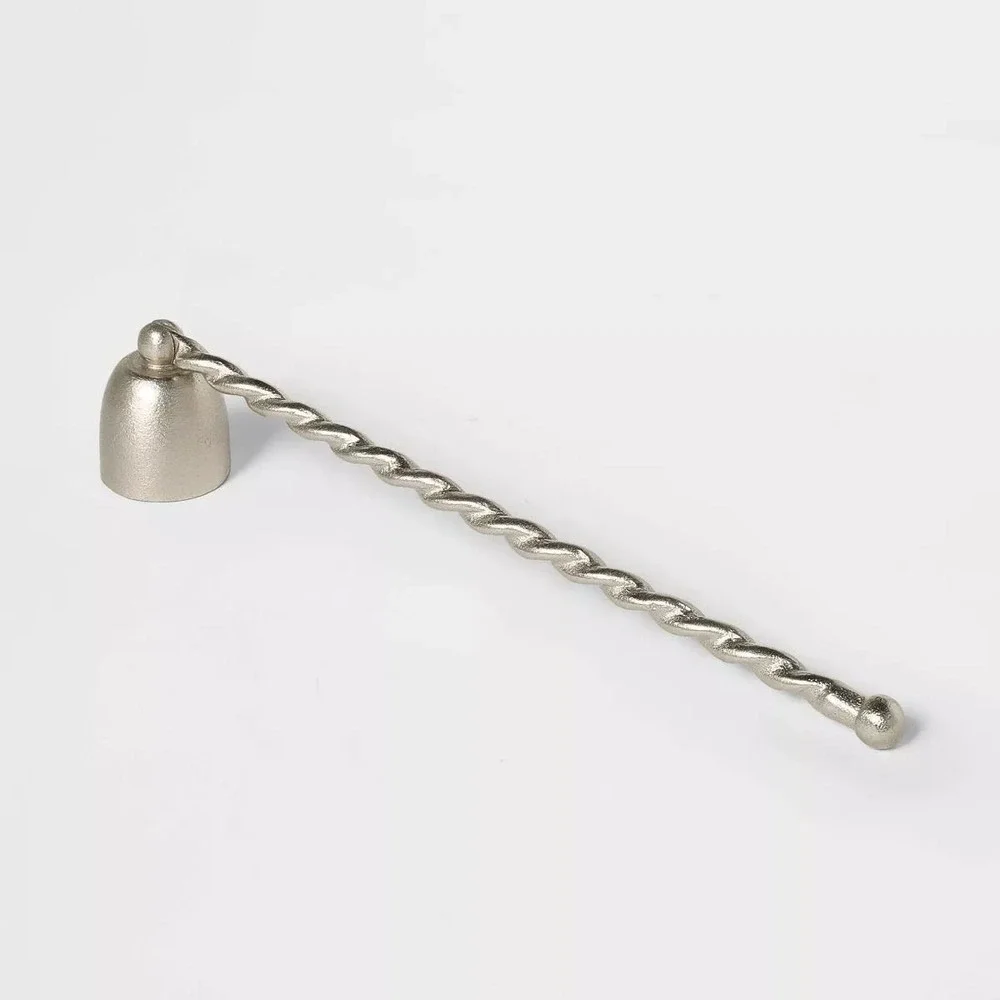 Cast Metal Candle Snuffer Silver - Threshold Studio McGee, Target Fall‎ 2025
